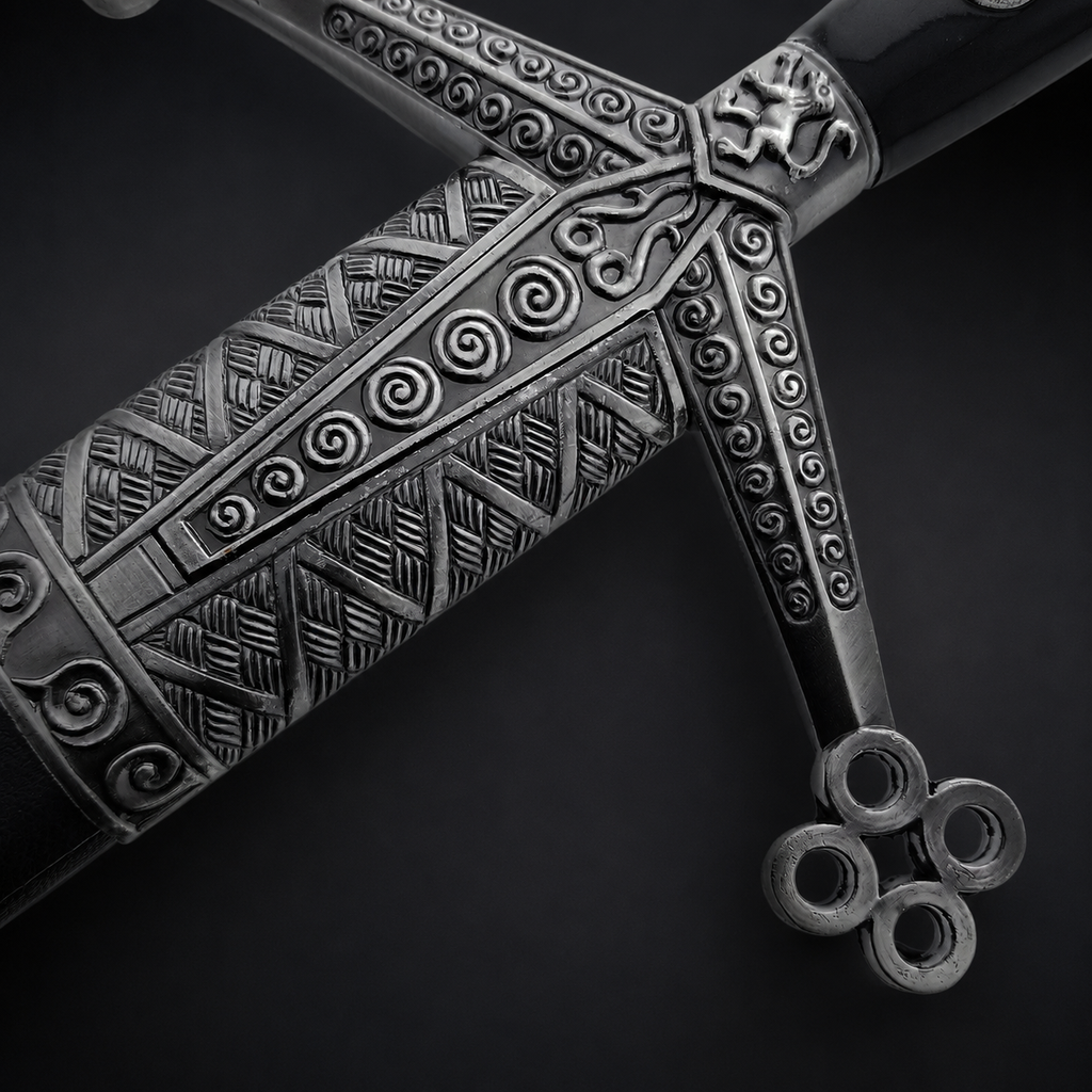 43 3/4" Claymore Sword with Scabbard