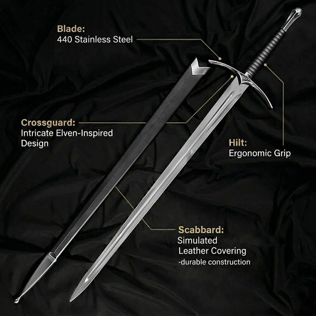 49.5" Medieval Sword
