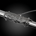Saint George Medieval Dragon Sword – Decorative Replica Display Piece, Dull Blade Collectible, Knight Fantasy Sword for Cosplay, Home Decor and Collections