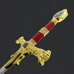 Gold King Solomon replica ceremonial sword | Knight's Collection