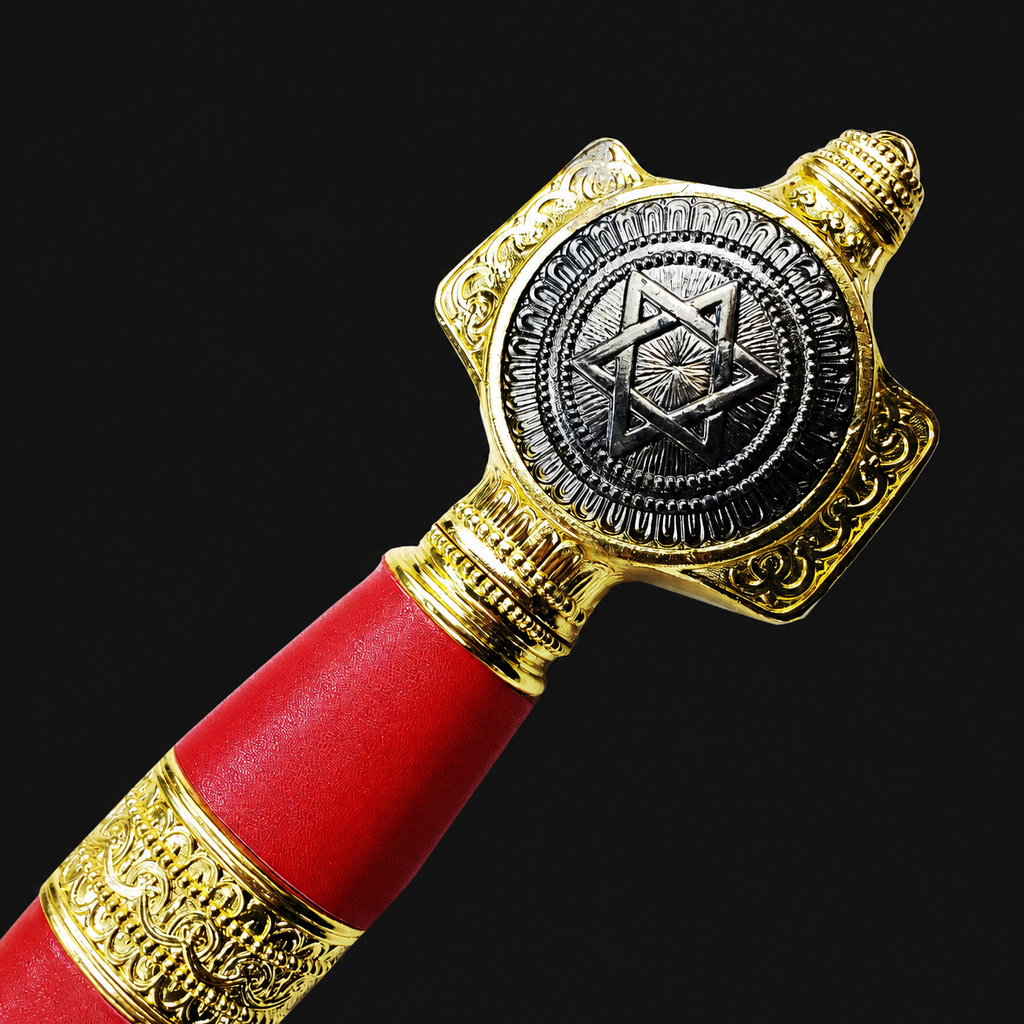 King Solomon sword hilt close up | Knight's Collection