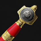 King Solomon sword hilt close up | Knight's Collection