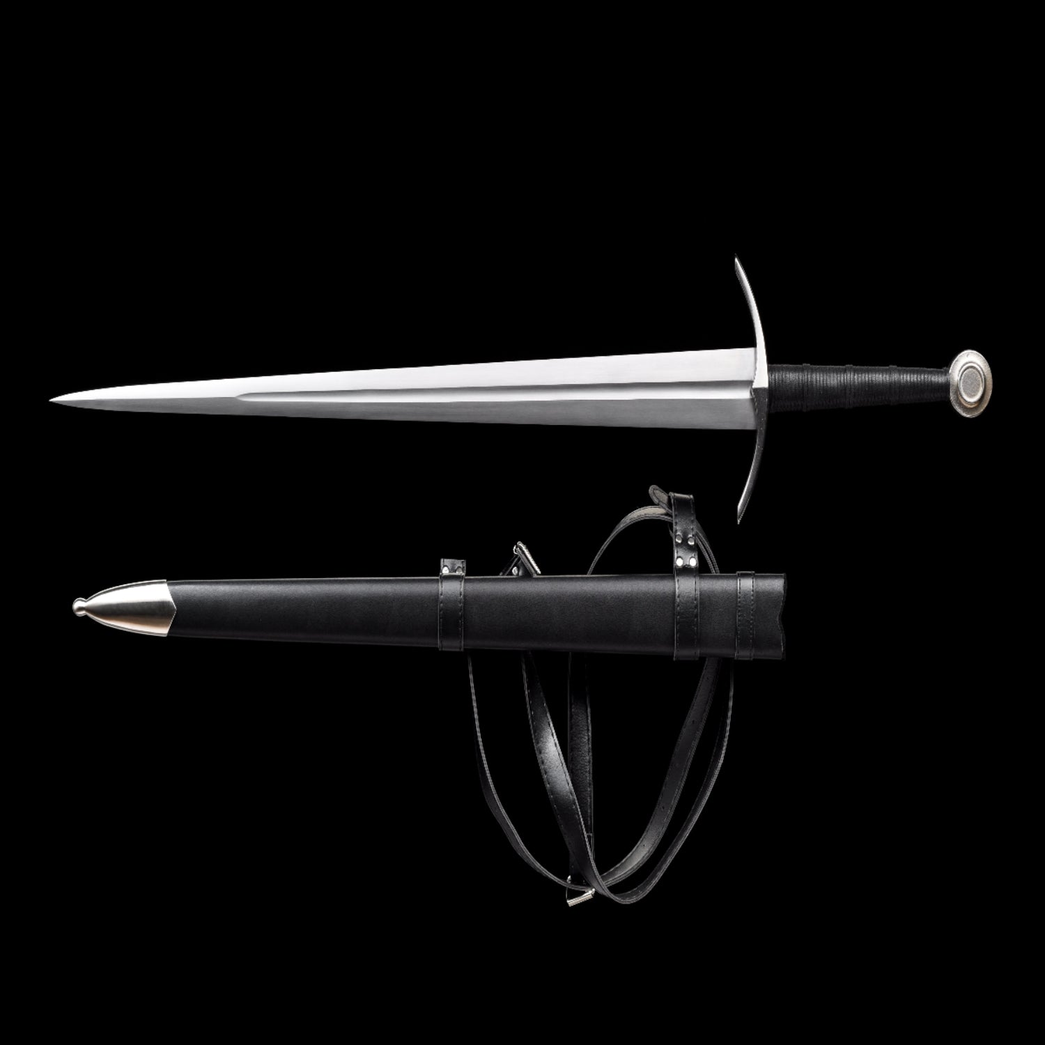 Knight's Collection SSM017 hand-forged medieval bastard sword