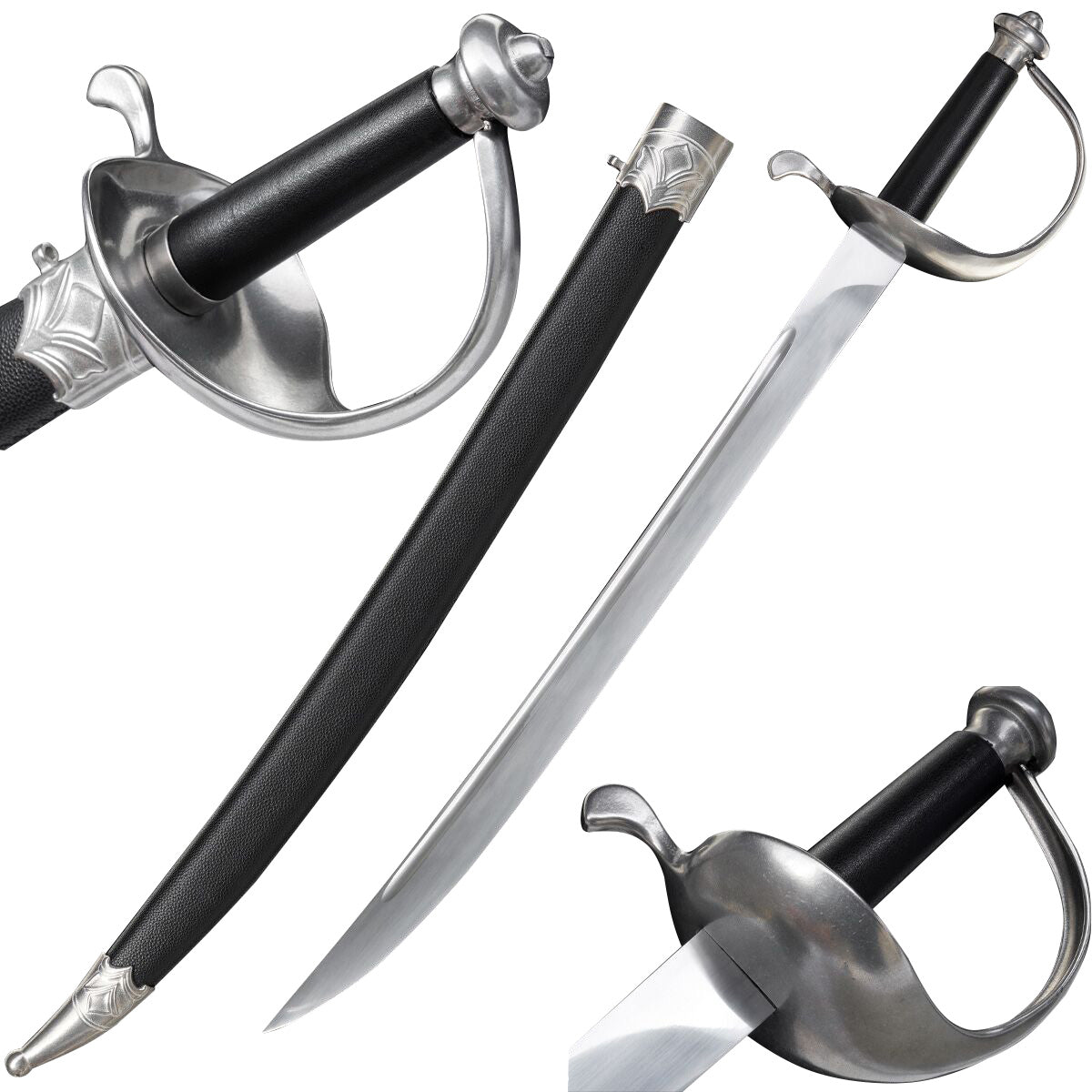 Knight's Collection Hand-Forged Pirate Cutlass