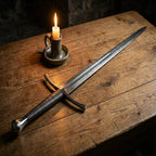 Knight's Collection Damascus Medieval Sword