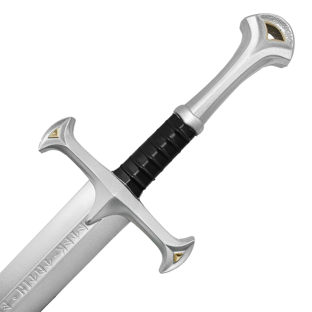 Knight's Collection Cosplay Foam Medieval Sword with Silver Blade and Detailed Handle