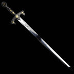 Knight Collections decorative Knights Templar medieval sword with detailed hilt and engraved blade