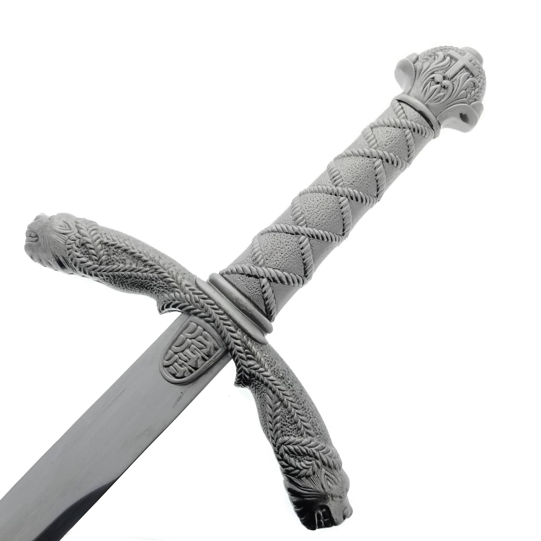 Durendal Sword Ronald Paladin Medieval Sword featuring intricate hilt design and sharp blade