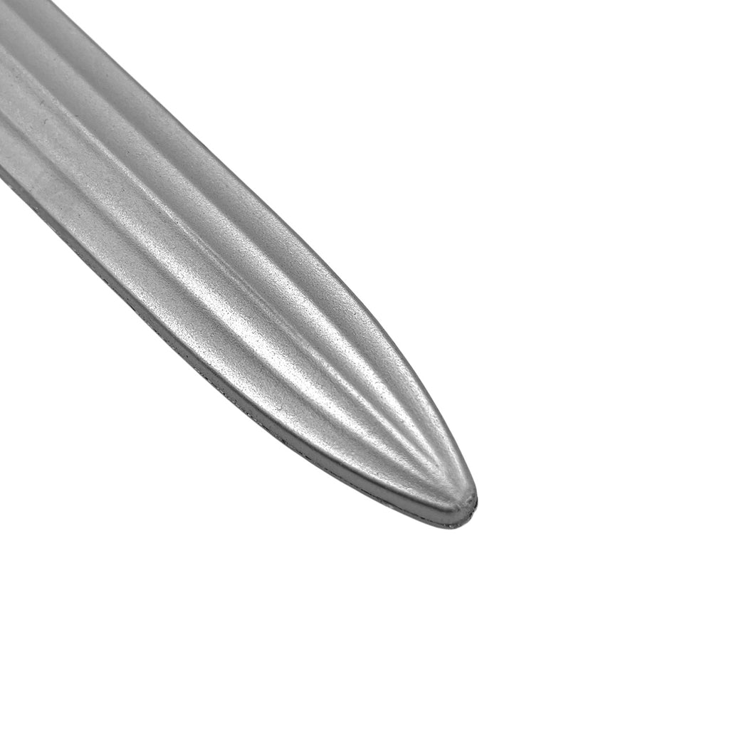 Knight's Collection Silver Fantasy Foam Power Sword with a sleek and pointed blade design