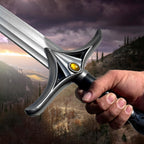 Knight's Collection Fantasy Foam Power Sword with a detailed grip designed for imaginative play