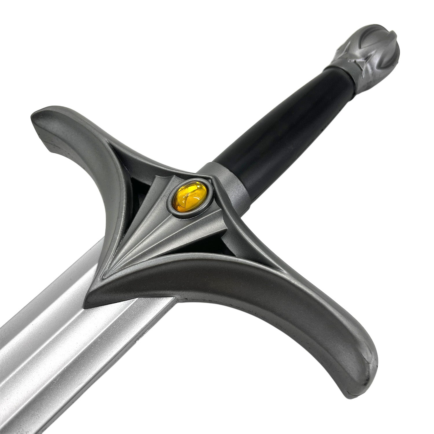 Knight's Collection Fantasy Foam Power Sword with detailed hilt and silver blade design
