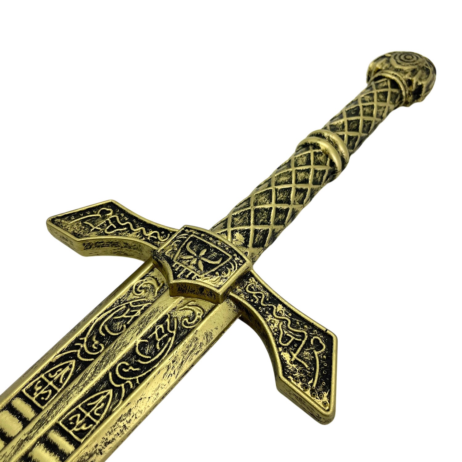 Knight's Collection Foam Medieval Fantasy Sword with Detailed Handle and Blade Design for Kids and Roleplay