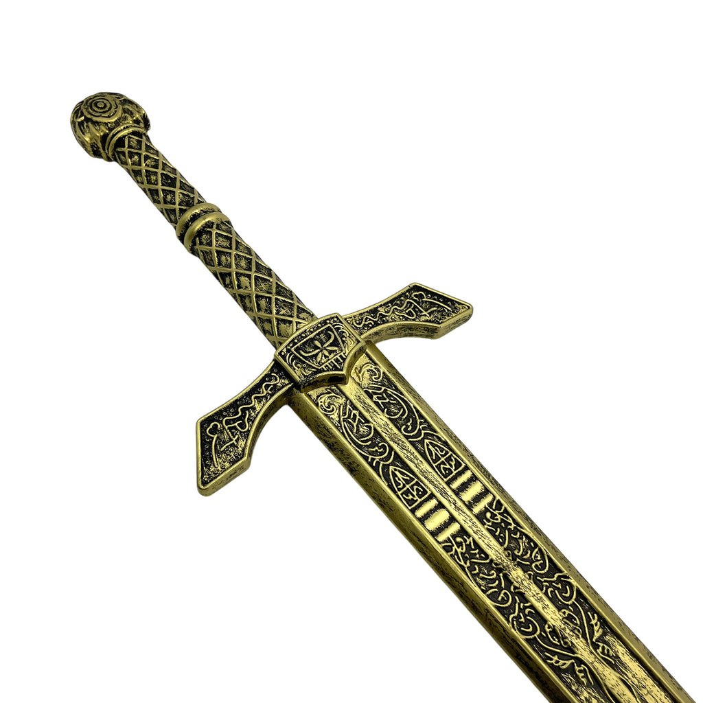 Knight's Collection Foam Medieval Fantasy Sword with intricate detailing and a realistic design