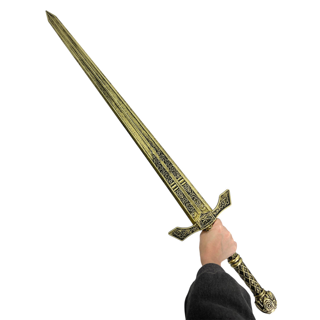Knight's Collection Foam Medieval Fantasy Sword with detailed design, perfect for costume play and themed events