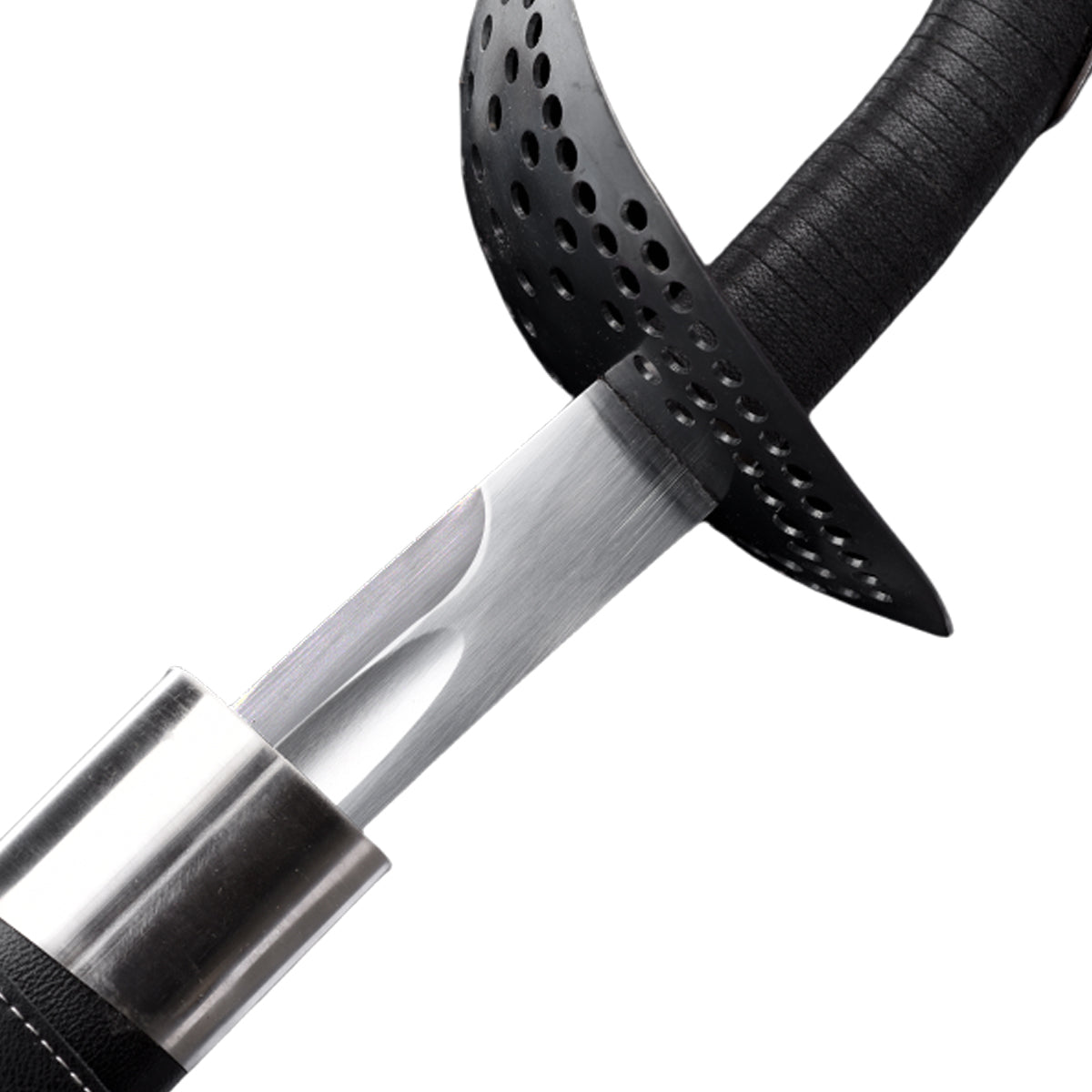 Hand-Forged Cutlass Full-Tang 1060 Carbon Steel with a textured grip and elegant design