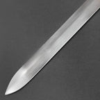 Hand-forged medieval blade from Knight's Collection featuring a sleek, polished finish
