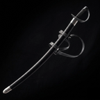 40.15" Knight's Collection Hand-Forged Cutlass Full-Tang 1060 Carbon Steel