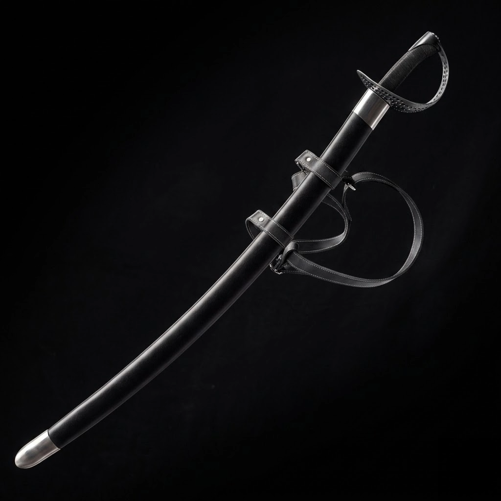 40.15" Knight's Collection Hand-Forged Cutlass Full-Tang 1060 Carbon Steel