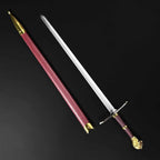 Knight's Collection 'Chimera' Medieval Sword with ornate handle and intricate blade design