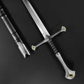 Knight's Collection Elite - Hand-Forged Medieval Sword with detailed hilt and sharp blade
