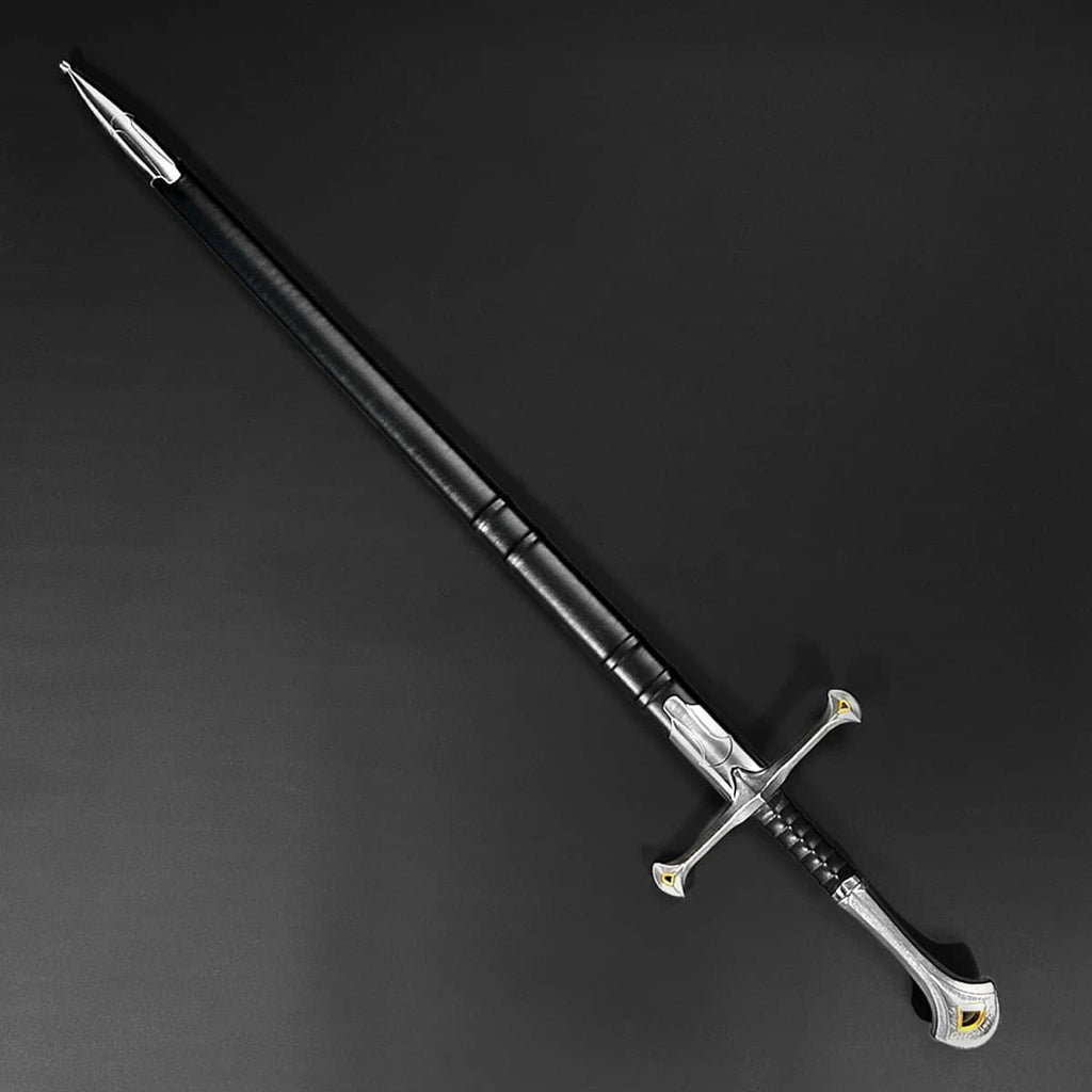 Knight's Collection Elite - Hand-Forged Medieval Sword with a sleek blade and ornate hilt design