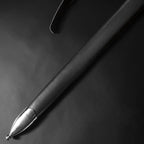 Close-up of Knight's Collection Guardian of Eldwyn Medieval Sword with a sleek black scabbard and polished metal tip