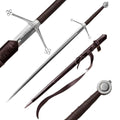 Knight's Collection Hand-Forged Claymore with Detailed Hilt and Sharp Blade for Collectors and Enthusiasts