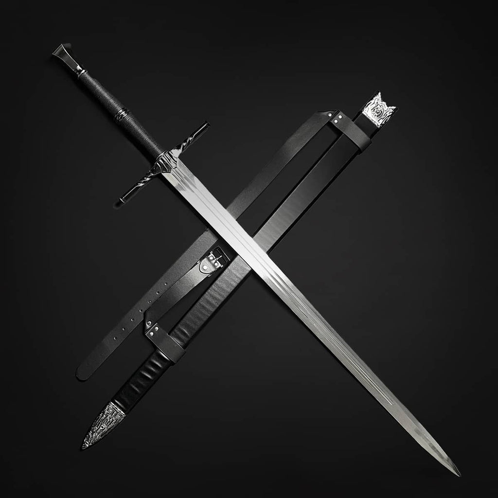 Knights Collection Nightwolf Medieval Sword with Intricate Handle and Detailed Blade Design