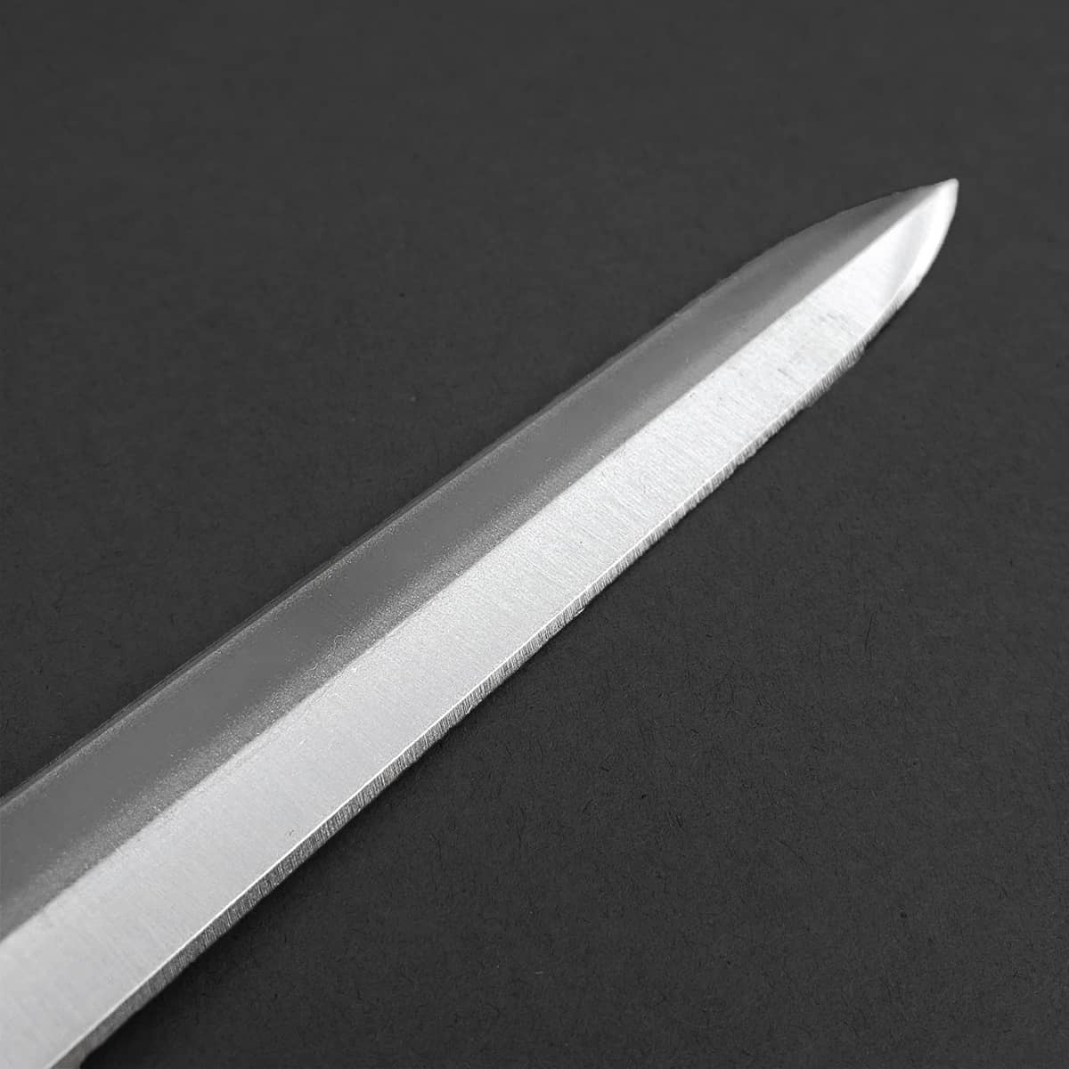 Close-up of the blade of a Knights Templar One Hand Short Sword from Knight's Collection