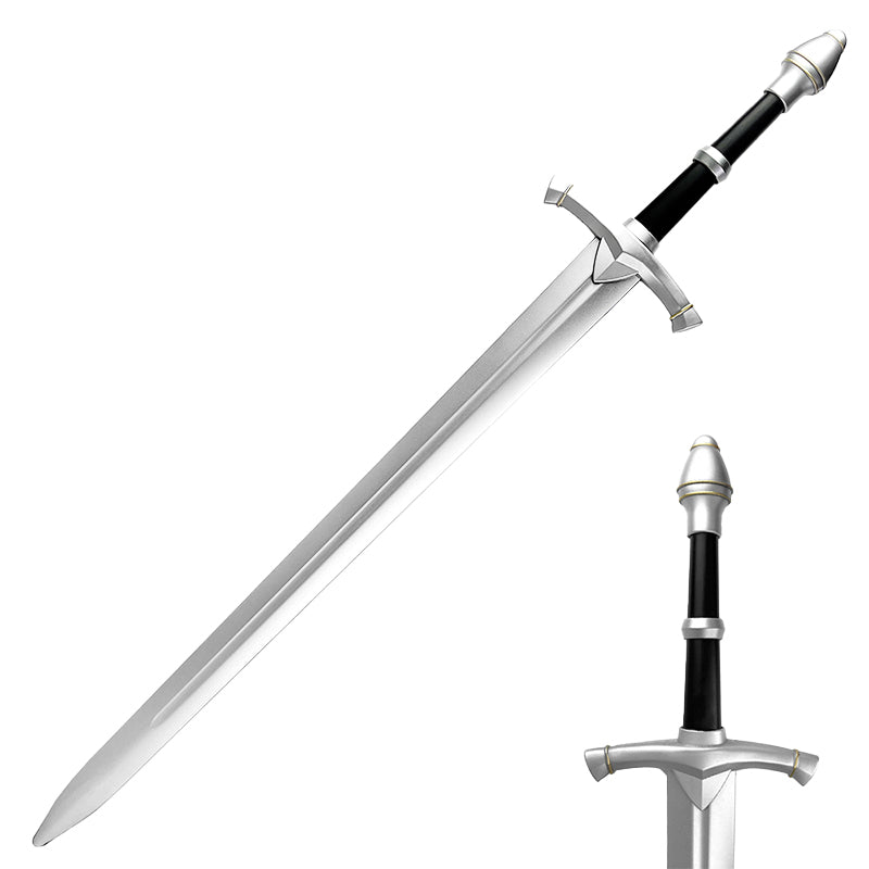 LARP Foam Medieval Knight Sword from Knight's Collection with a realistic design for safe role-playing