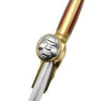 Masonic Red Foam Sword with intricate handle design for safe and fun role-play adventures