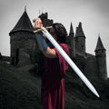 Knight's Collection Masonic Red Foam Sword with a realistic design for safe swordplay adventures