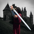 Knight's Collection Masonic Red Foam Sword with a realistic design for safe swordplay adventures