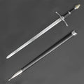 One-Hand Knight Medieval Sword by Knight's Collection with a sleek blade and elegant hilt