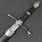 One-Hand Knight Medieval Sword from Knight's Collection with elegant detailing and sturdy grip