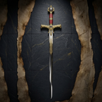 Ornate King Solomon replica display sword | Knight's Collection