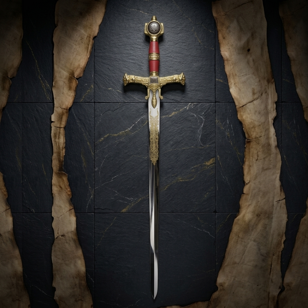 Ornate King Solomon replica display sword | Knight's Collection