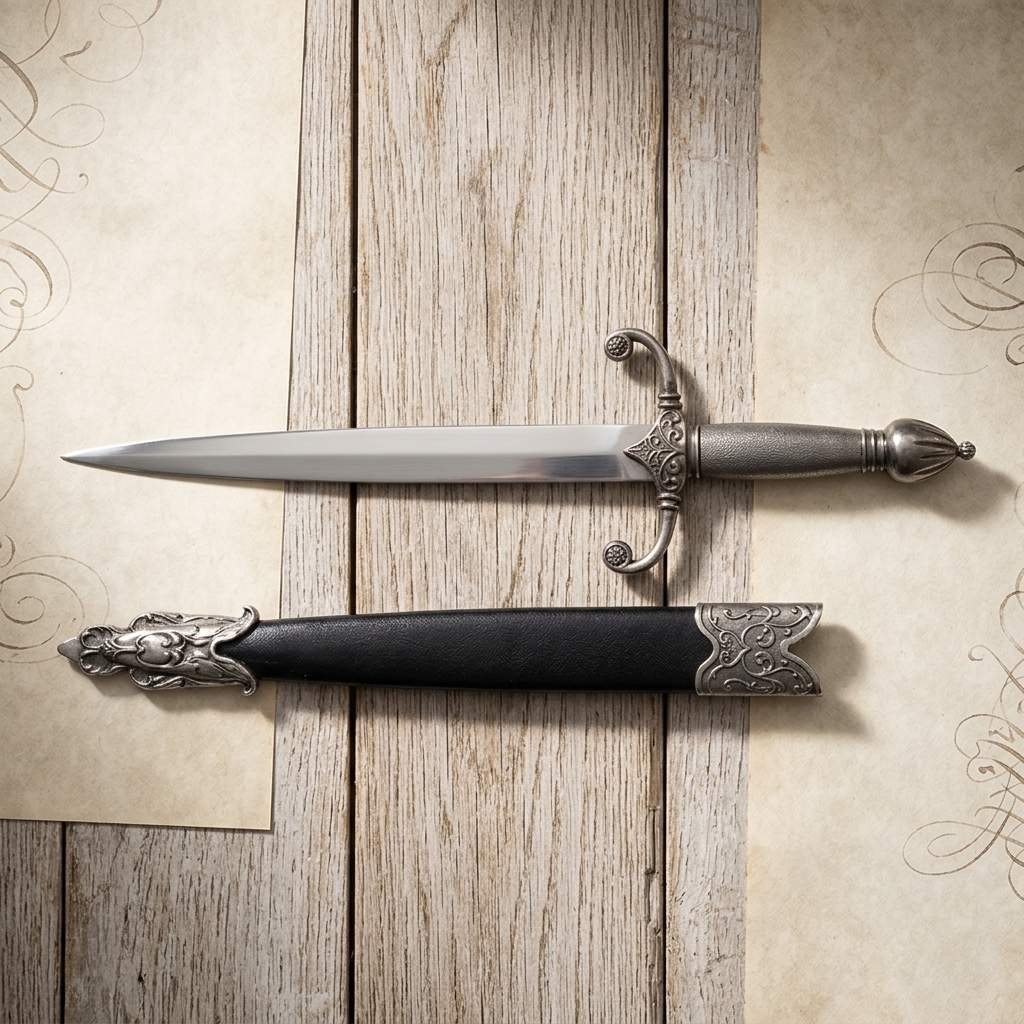 Royal Knight's Dagger with Gift Box