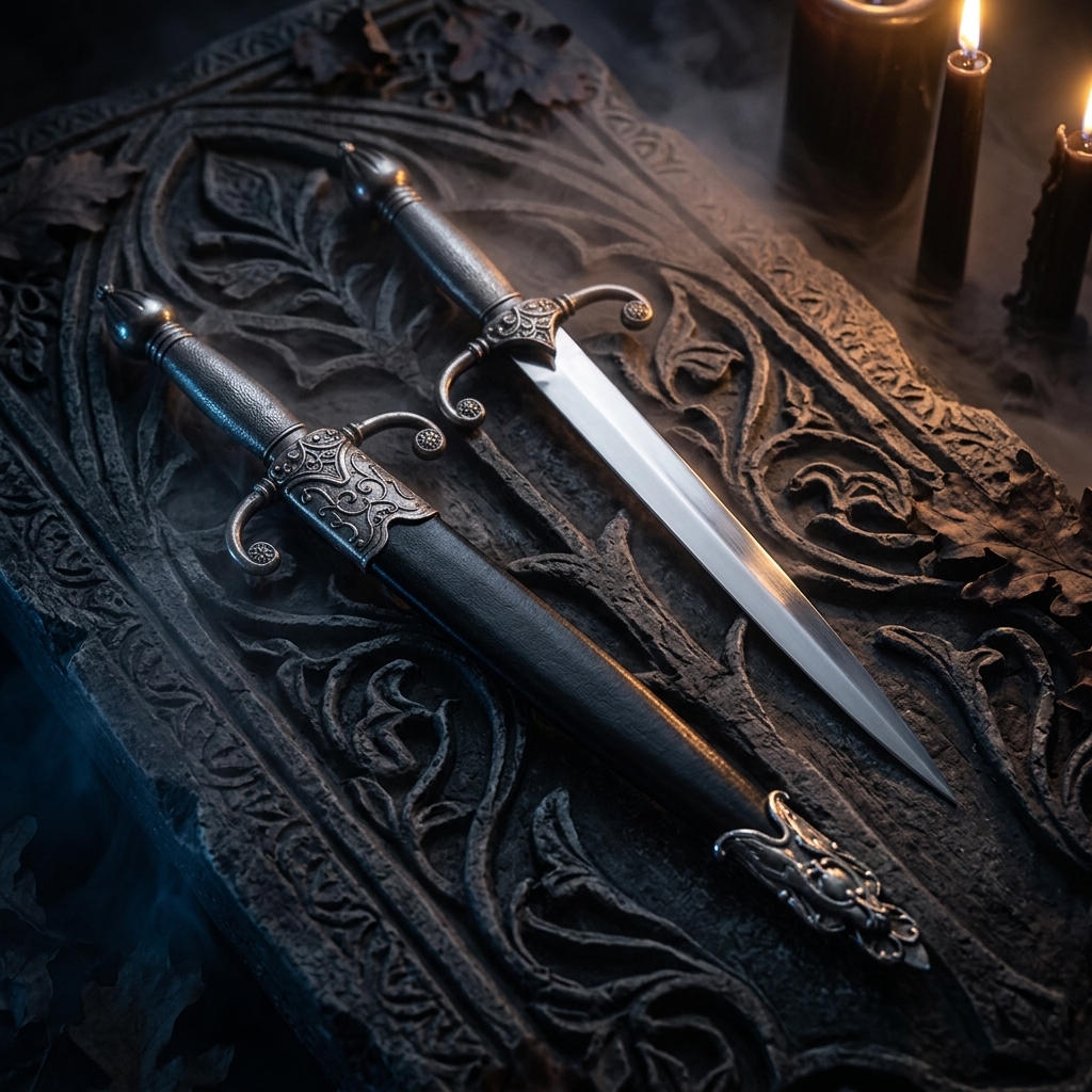 Royal Knight's Dagger with Gift Box
