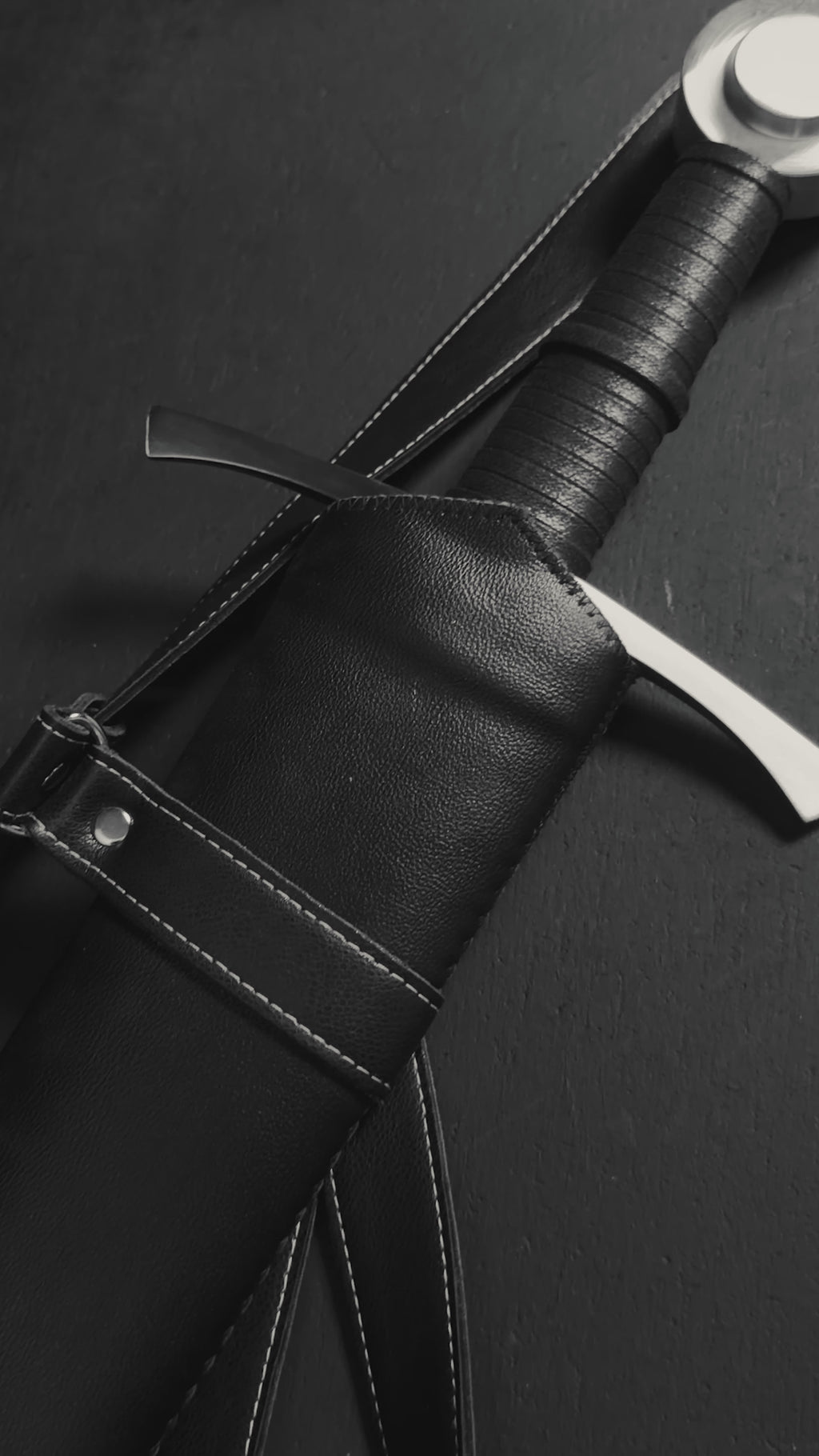 Knight's Collection Elite "The Ashen Measure" Hand-Forged Medieval Sword