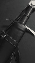 Knight's Collection Elite "The Ashen Measure" Hand-Forged Medieval Sword