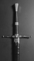 Medieval longsword with a textured hilt | Knight's Collection