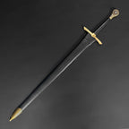 Knight's Collection Rings of Power swords medieval fantasy sword with intricate detailing and sleek blade