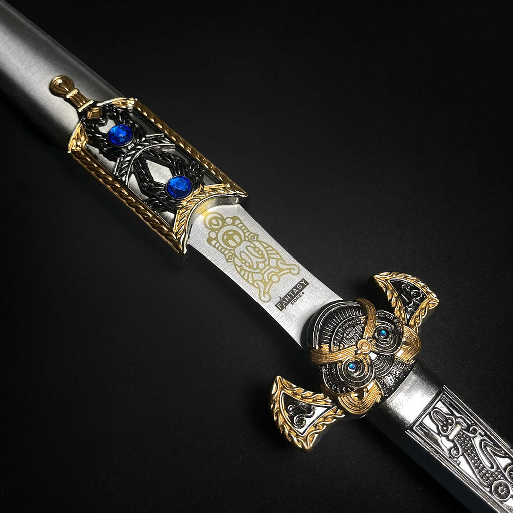 Roman Dagger with ornate handle and decorative design, perfect for collectors