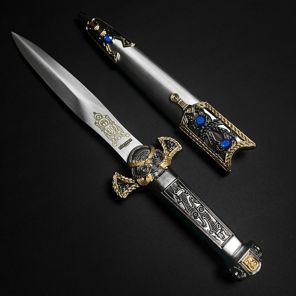 Roman Dagger with Intricate Design and Decorative Handle for Collectors