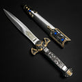 Roman Dagger with Intricate Design and Decorative Handle for Collectors