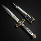 Roman Dagger with Intricate Design and Decorative Handle for Collectors