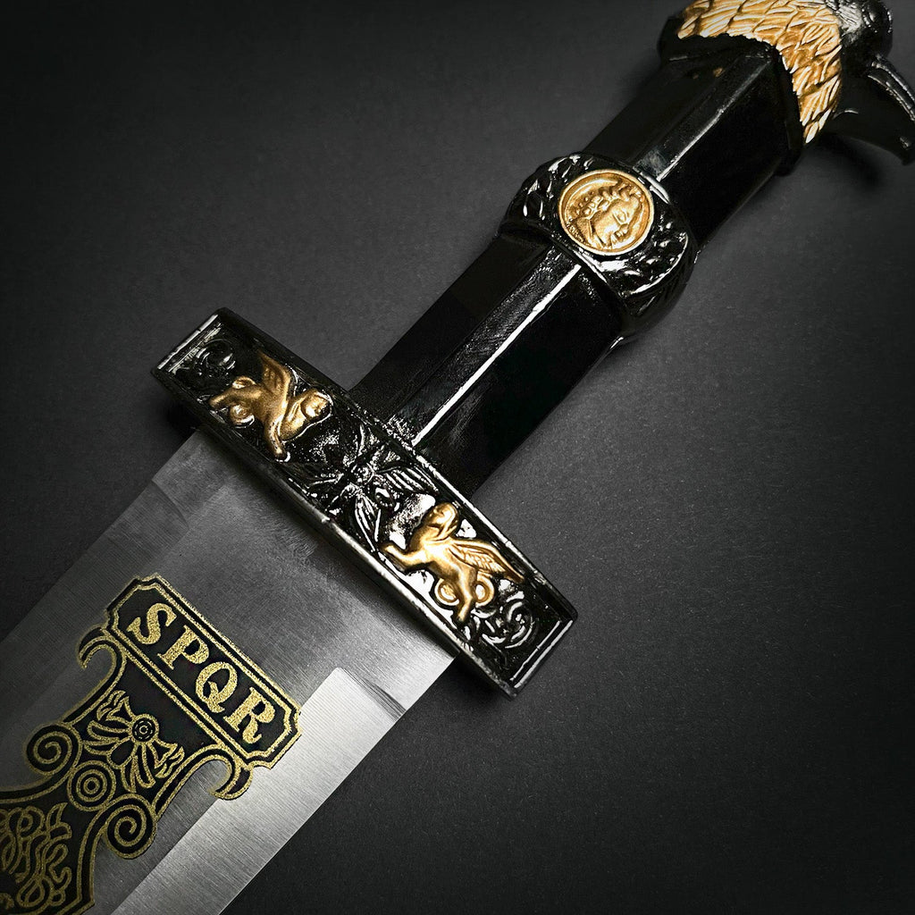 Buy Authentic 13.25-Inch Roman Dagger Replica for Display – Knight's ...
