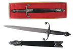 Royal Knight's Dagger with Gift Box featuring a sleek blade and ornate handle design
