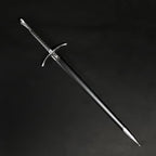 Knight Collections wizard one hand medieval sword with sleek black blade and detailed hilt for collectors
